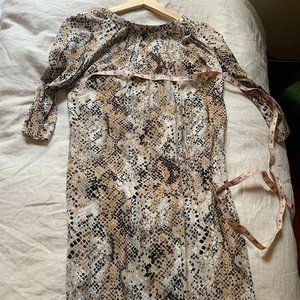 Pure Collection Snakeskin Dress